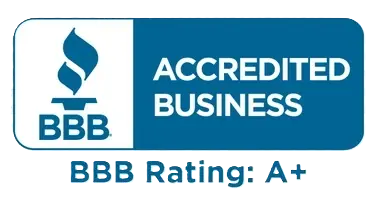 BBB Accredited Business — A+ Rating